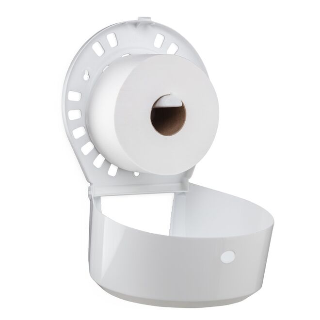 Dispenser para Higiene Rolão 300/500m Branco - Nobre