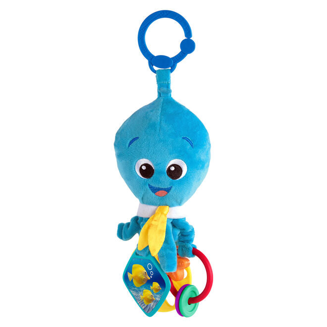 Chocalho de Pendurar Octopus Baby Einstein com Atividades e Mordedor