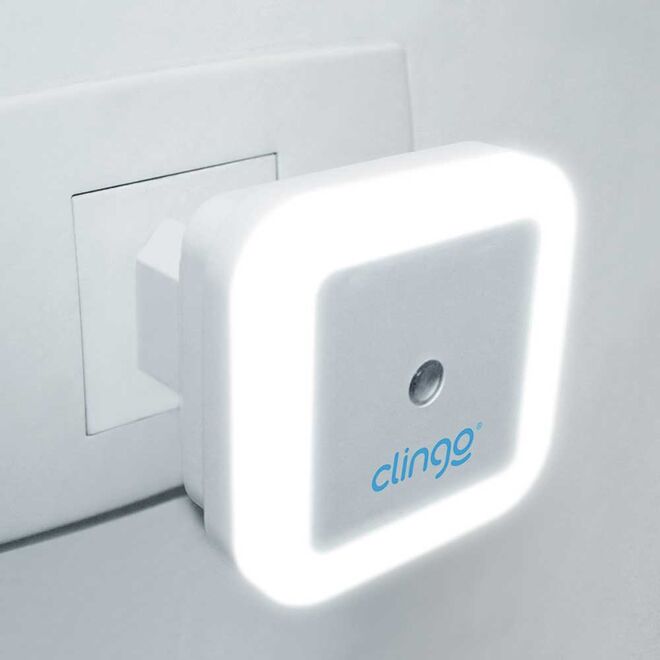 Luminária LED com Sensor Square Clingo - Iluminação Suave