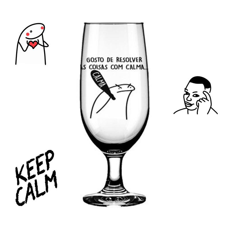 Copo de Cerveja Personalizado Flork Calma