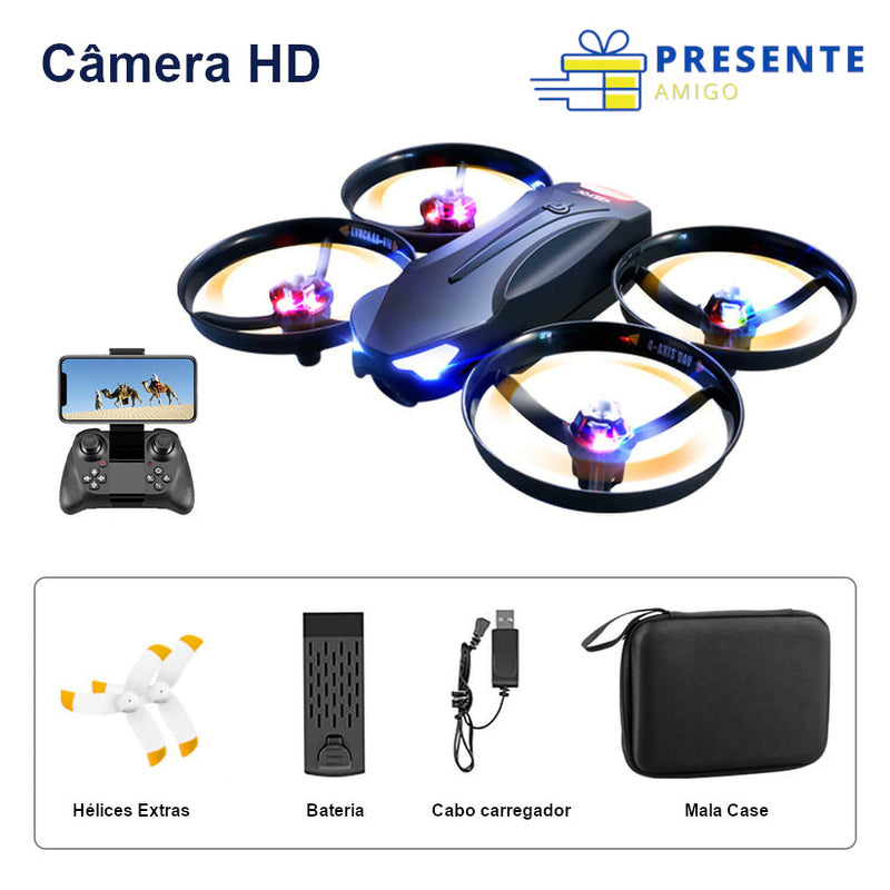 Drone infantil com câmera 1 bateria