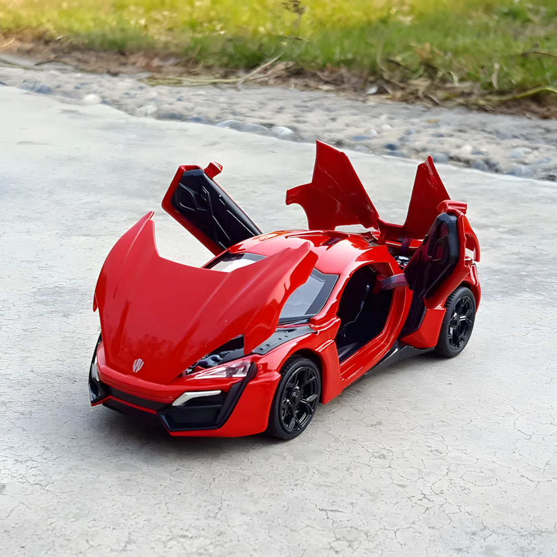 Miniatura Lykan Hypersport de Metal