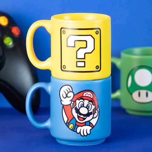 canecas do Super Mario