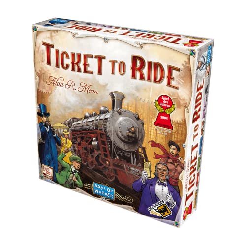 Jogo de Tabuleiro Ticket to Ride para 2 a 5 jogadores